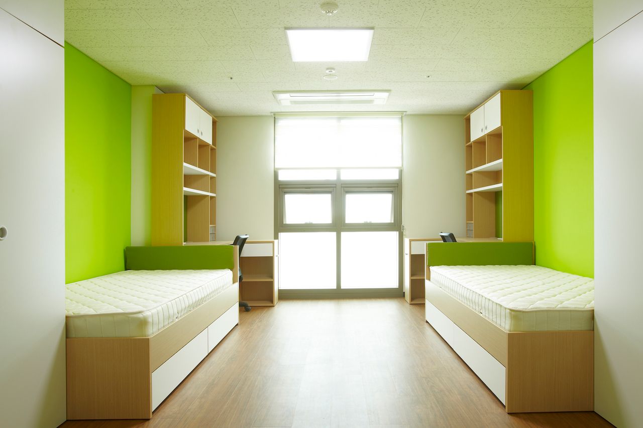 skku university dormitory room